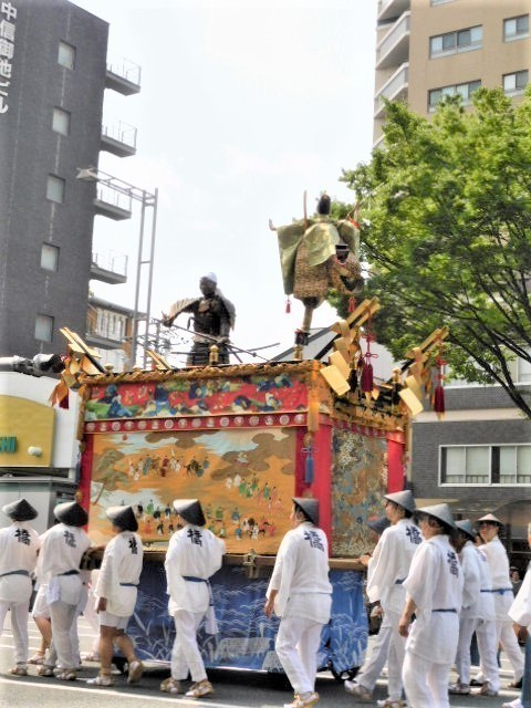 2019.07.24祇園祭後祭山鉾巡行 (10)橋弁慶山.JPG